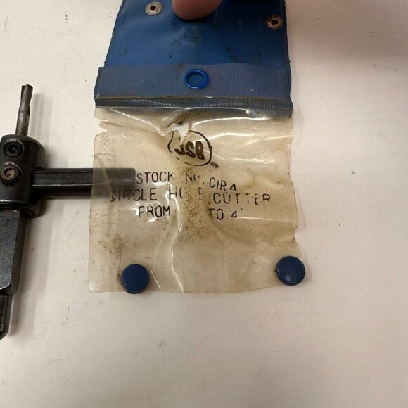 Vintage JSB Wheel & Circle Cutter No. CIR4 up to 4 inch with case - Picture 5 of 6